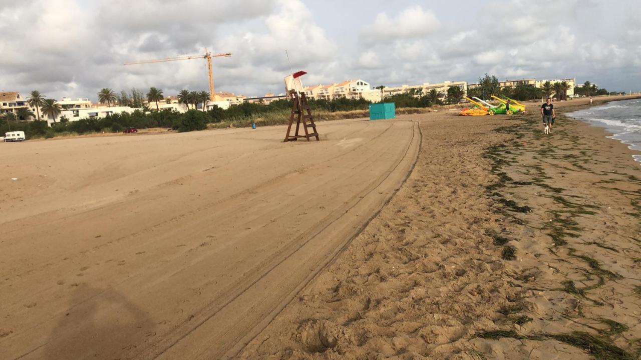 Primera Linea De Playa A 1Km Del Puerto De Denia Bagian luar foto